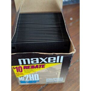 Maxell MF2HD High Density IBM & Compatible Floppy Disks - 24 disks